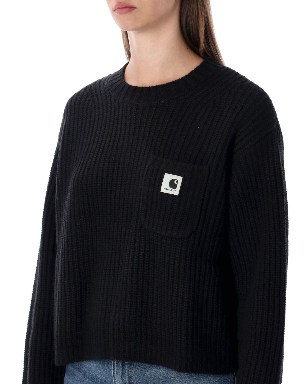 Carhartt Black Mira Wool-Blend Sweater