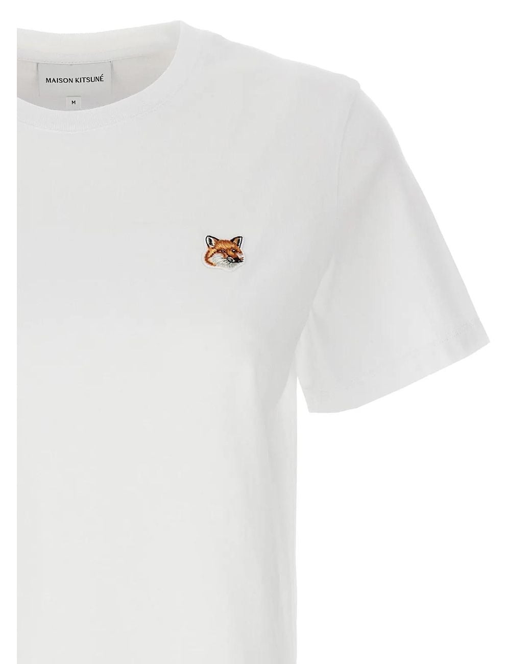 Maison Kitsuné White 'Fox Head' T-Shirt