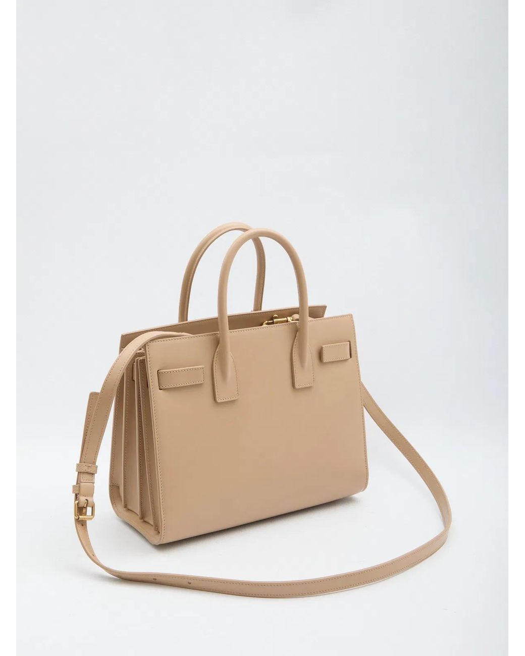 Saint Laurent Natural Sac De Jour Baby Bag