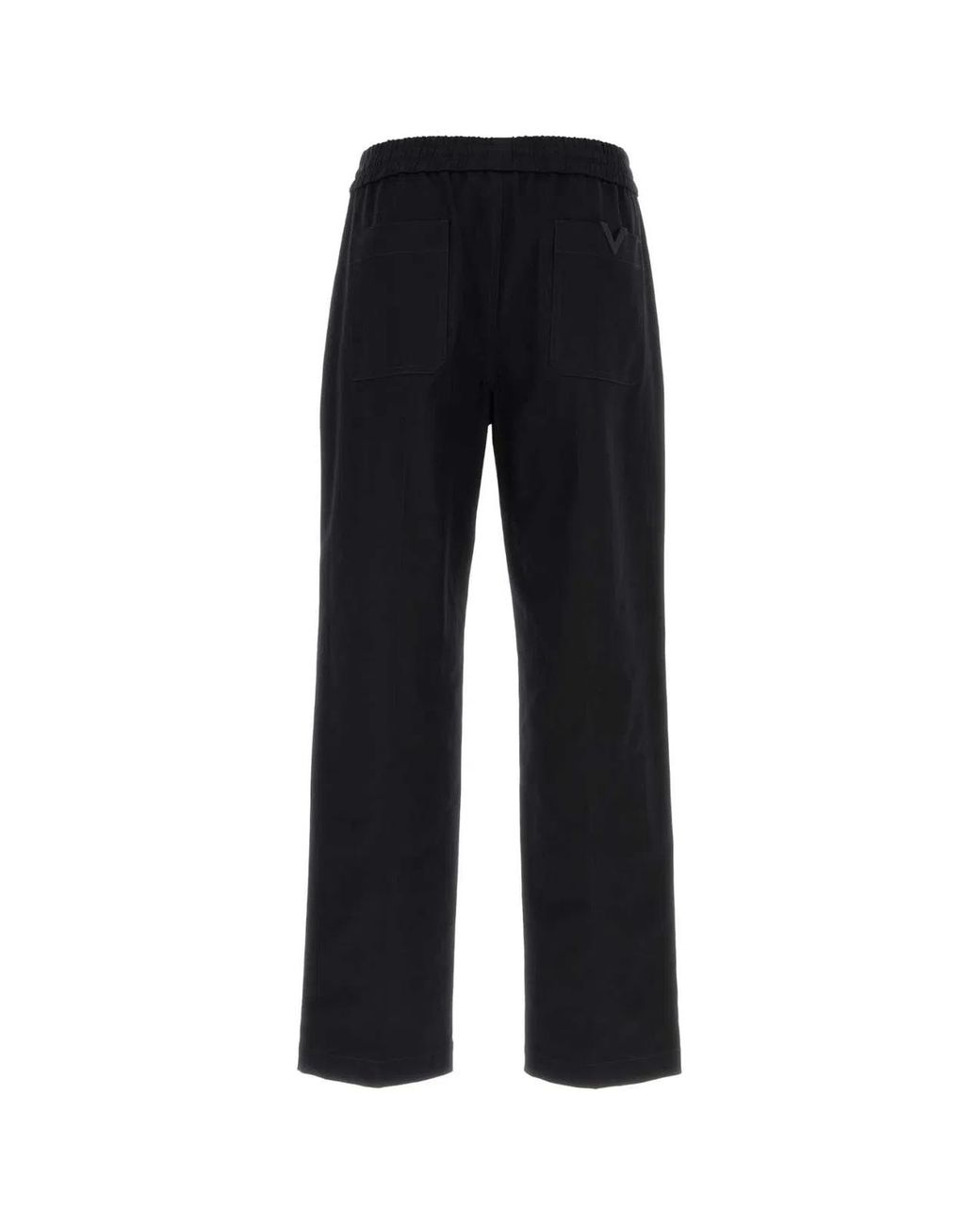 Valentino Garavani Black Pantalone for men