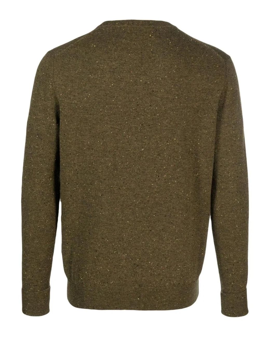 Ballantyne Green V Neck Pullover With Diamonds for men