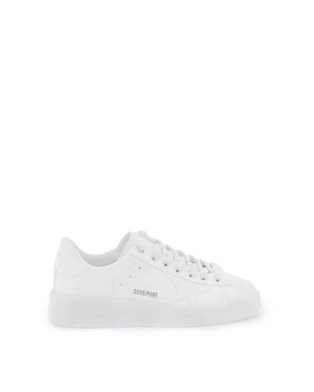 Golden Goose Deluxe Brand White Leather Pure New Sneakers