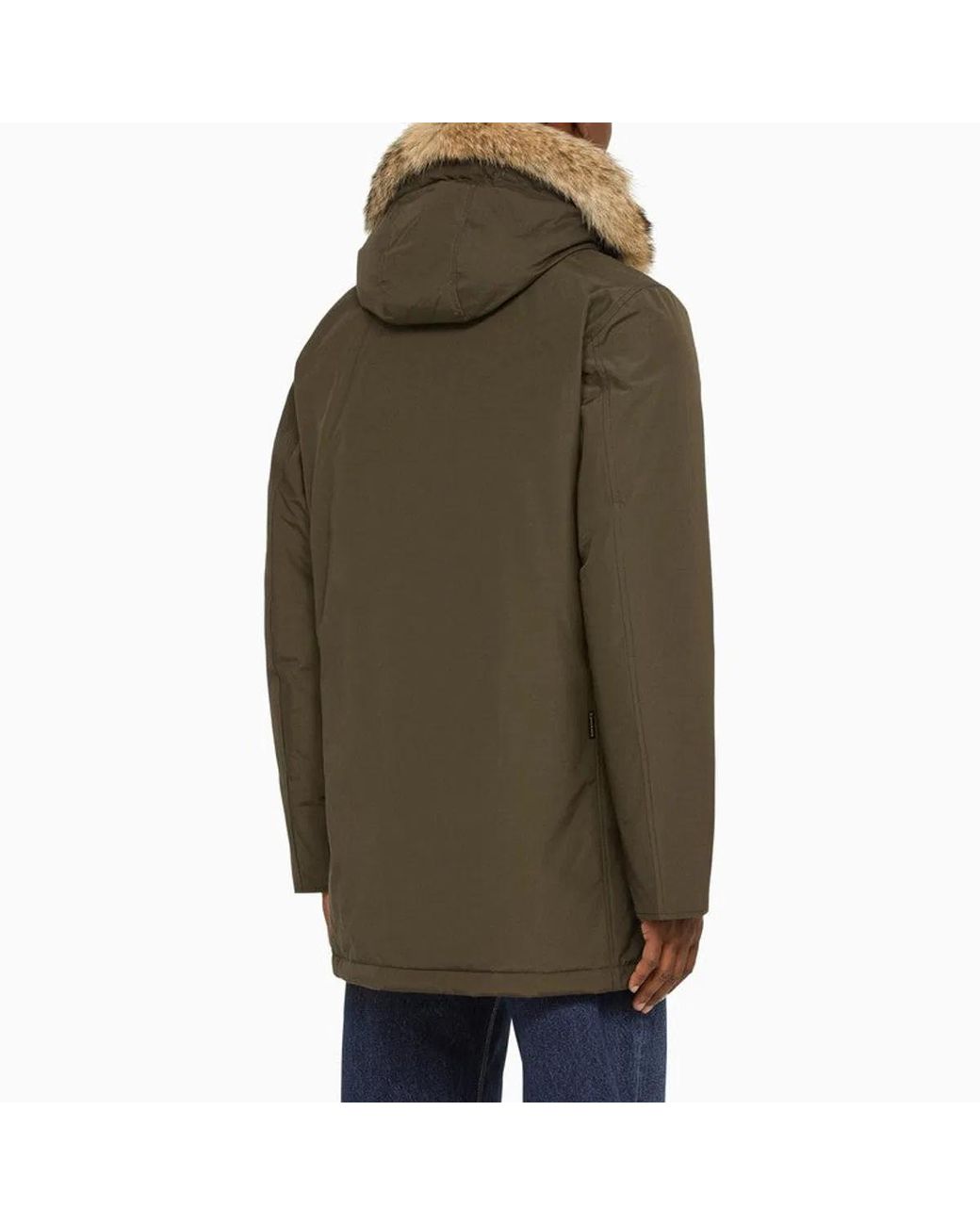 Woolrich Green Classic Arctic Parka for men