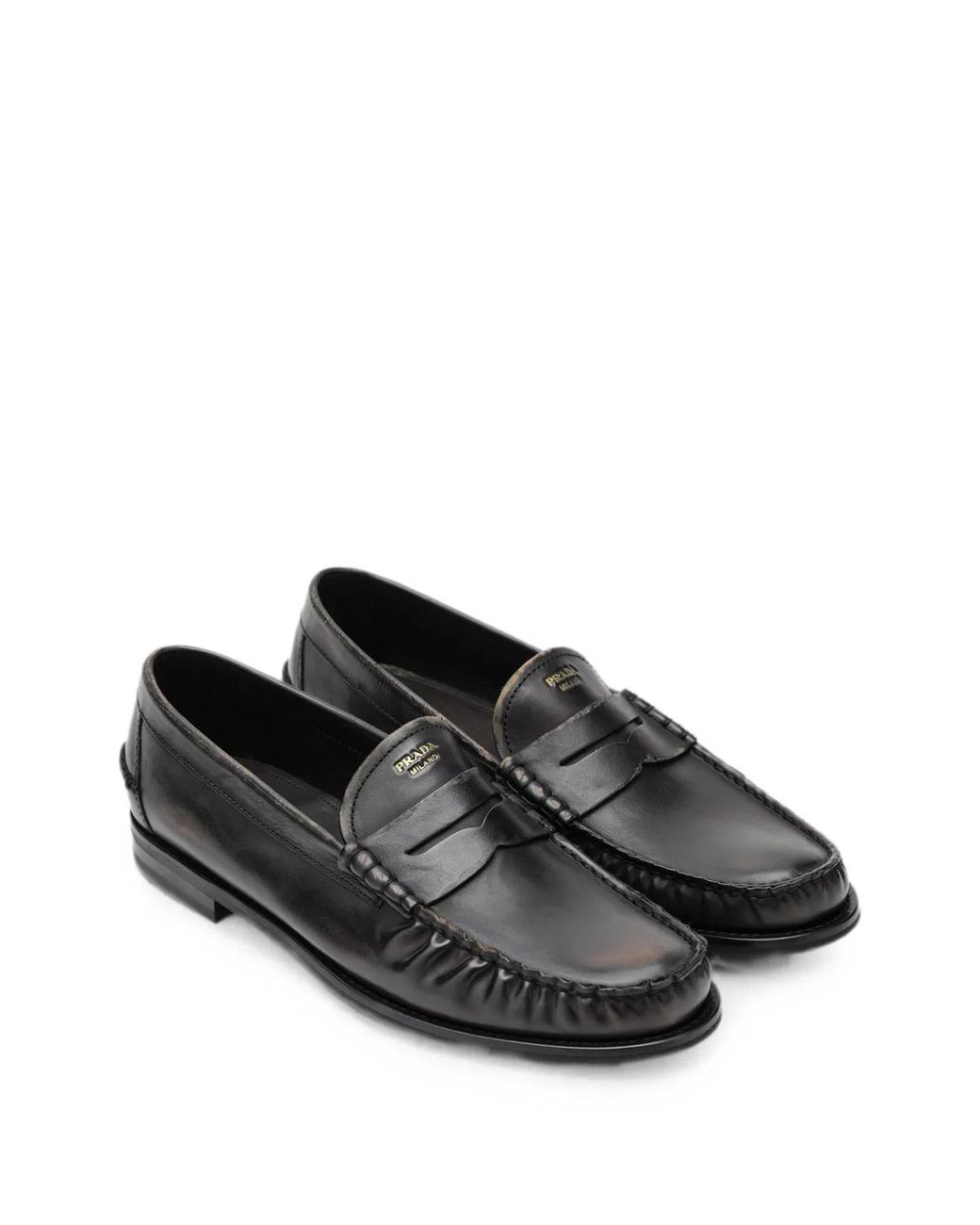 Prada Black Mocassino for men