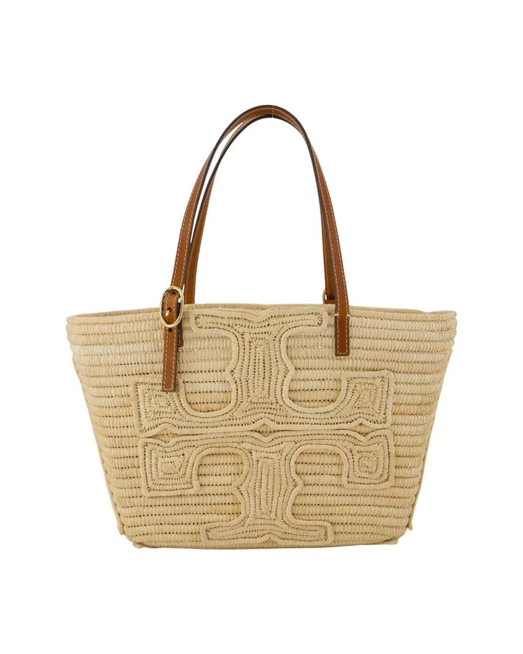 Tory Burch Metallic Ella Small Shopper Bag