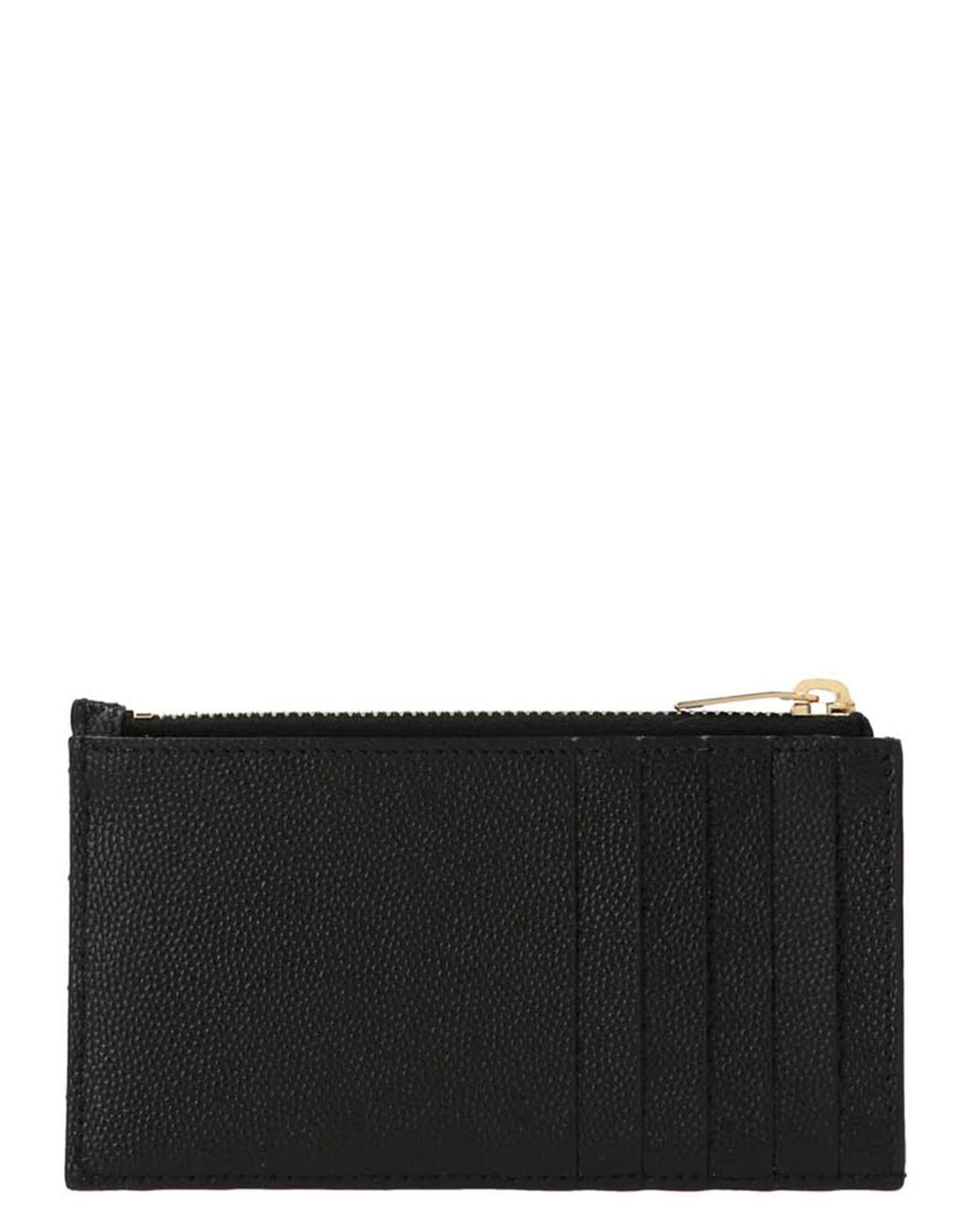 Saint Laurent Black Card Holder 'Monogram'