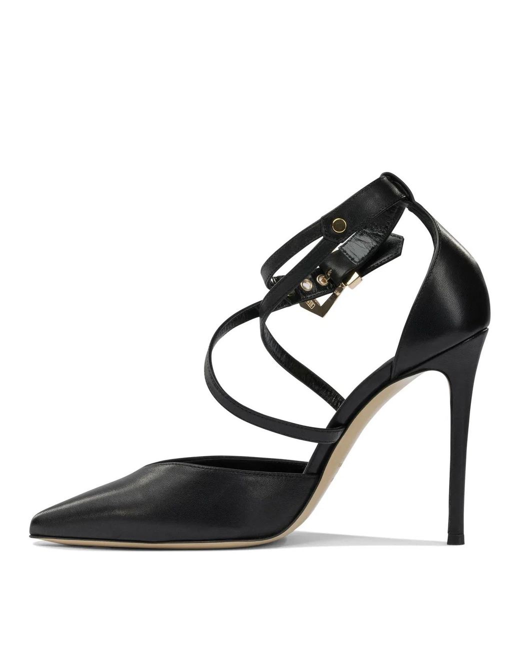 Ninalilou Black Heeled Shoes