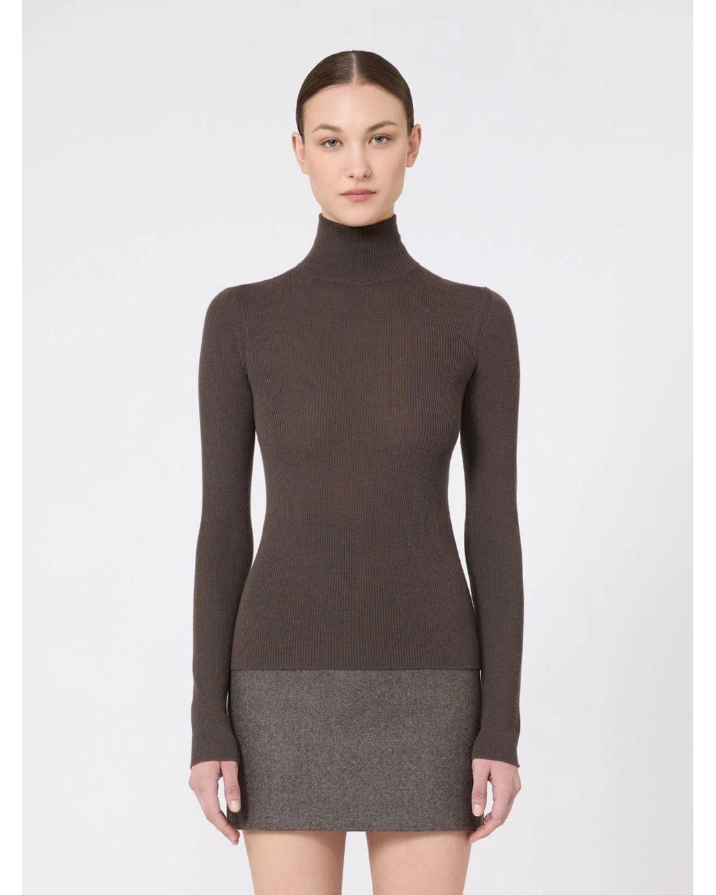 Max Mara Brown Mxscavallo Sweater