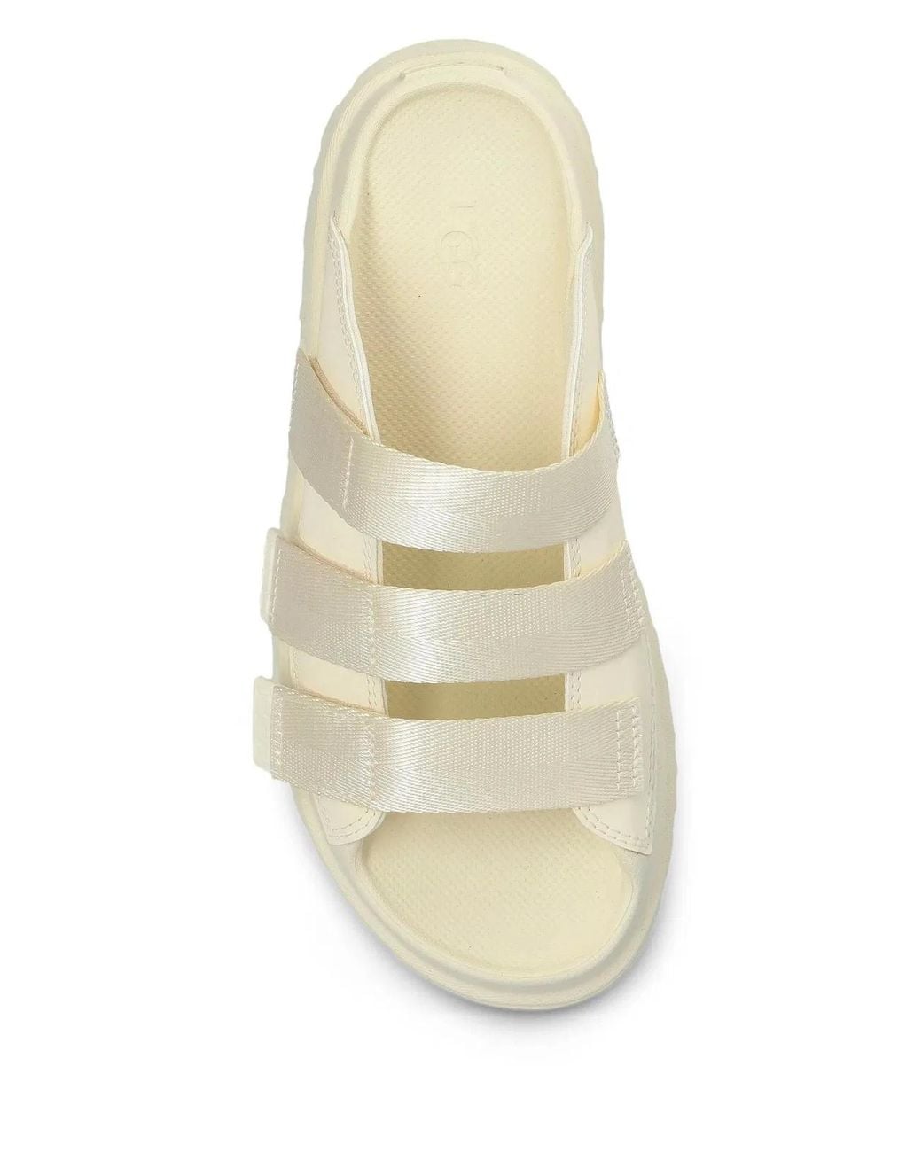 Ugg White Goldenglow Slide