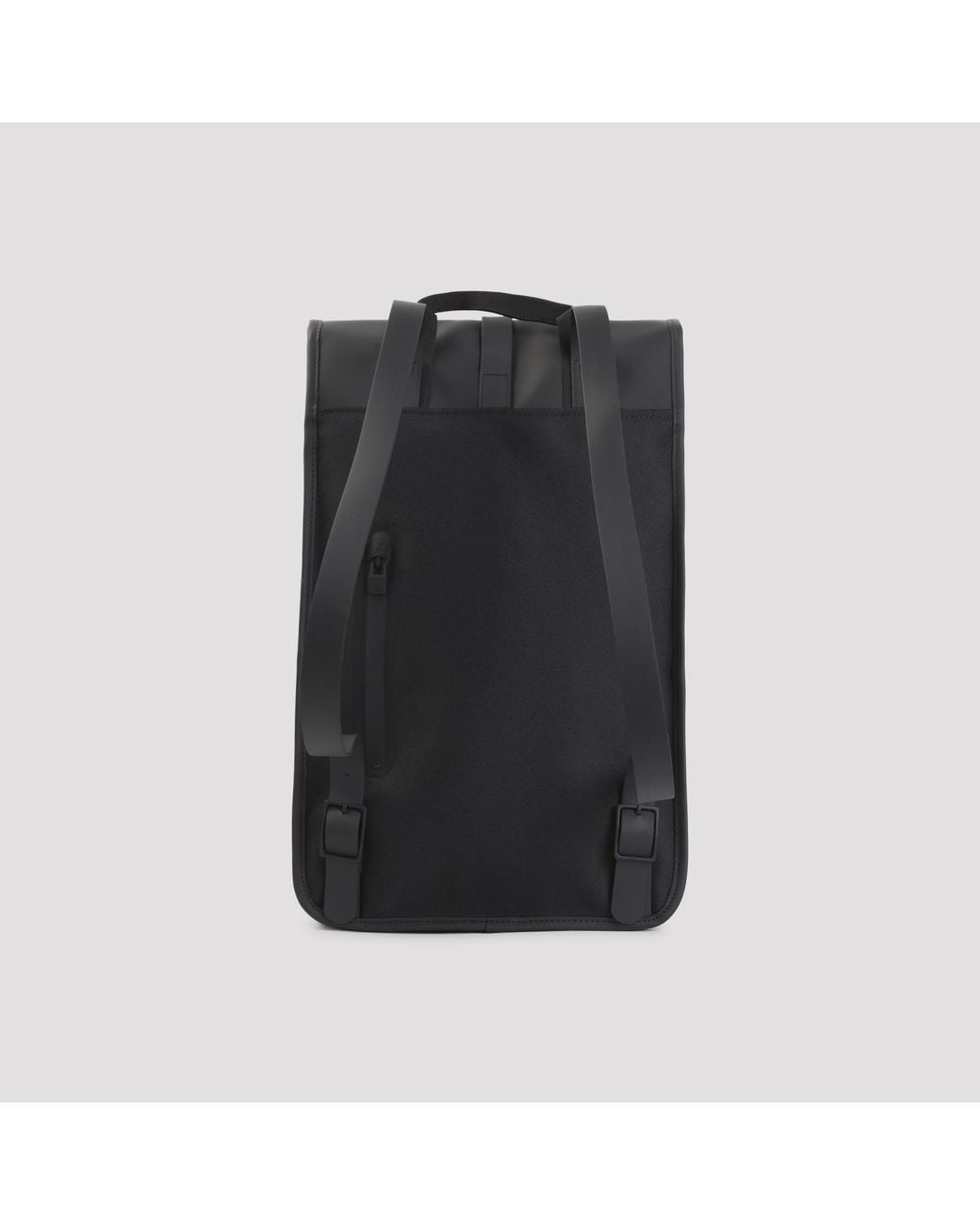 Rains Black Backpack for men