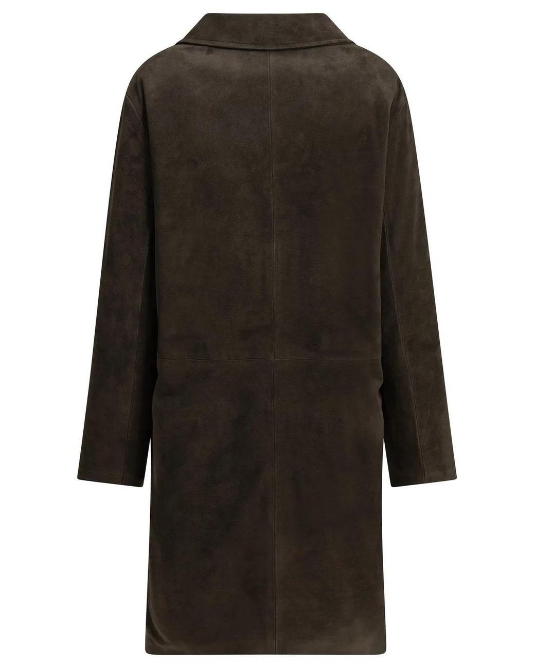 Semler Black Padded Suede Jacket