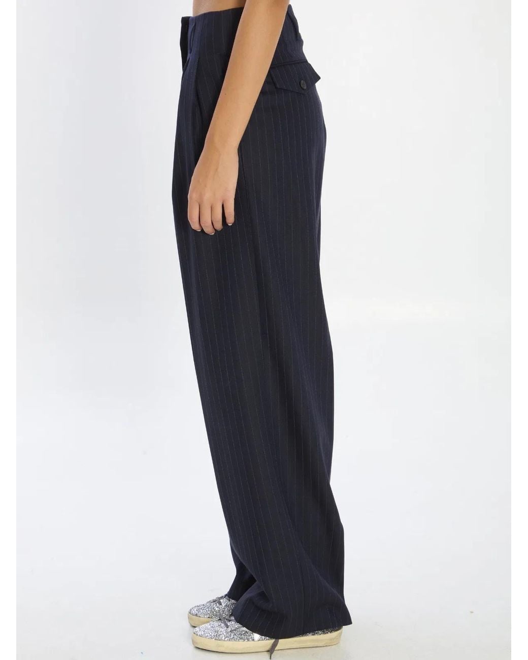 Golden Goose Deluxe Brand Blue Journey W's Sartorial Pleated Flavi