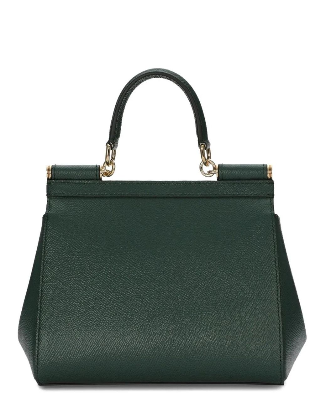 Dolce & Gabbana Green Shoulder Bag Sicily