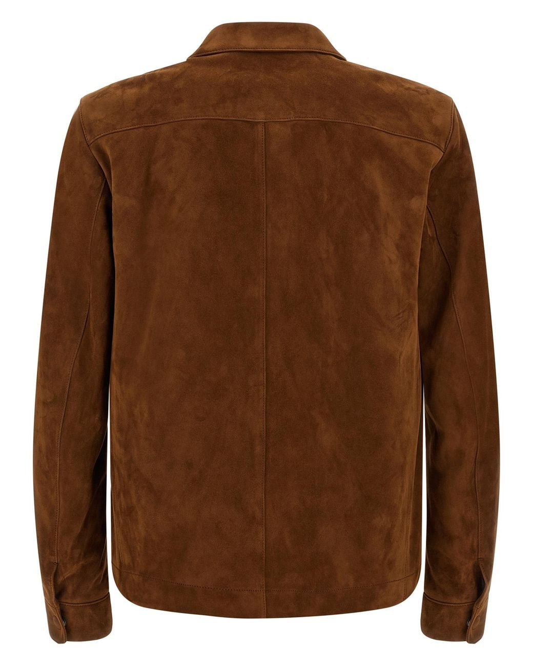 Tom Ford Brown Suede Overshirt for men