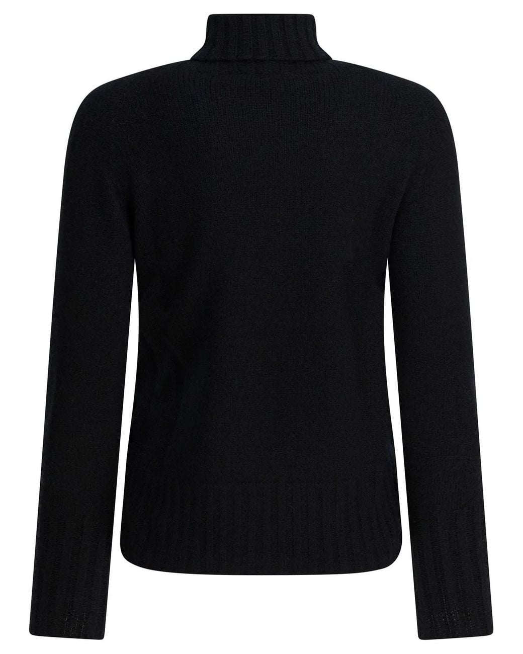 Drumohr Black Cashmere Knitwear
