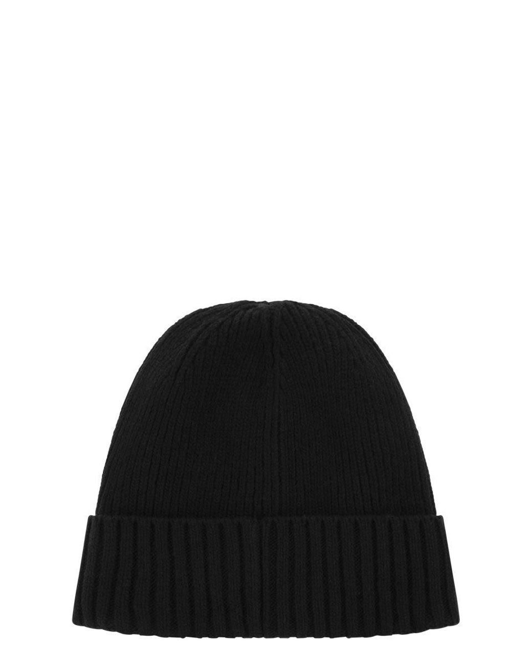 Barbour Black Carlton Wool Cap for men