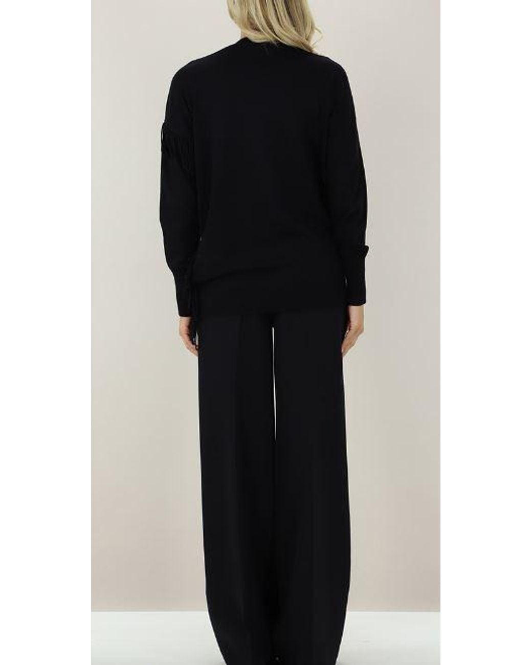 Twinset Black Twinset Actitude Polyester Sweater