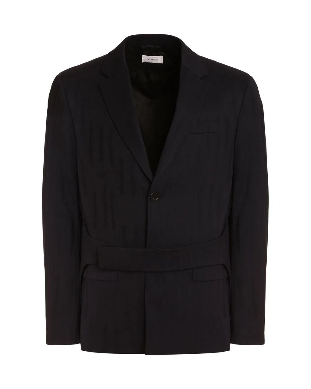 Off-White c/o Virgil Abloh Black Shibori Relaxed Jacket for men