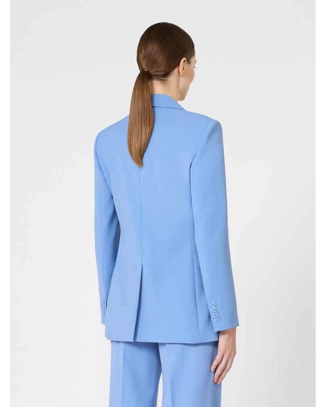 Max Mara Blue Blazer Mstgrembo