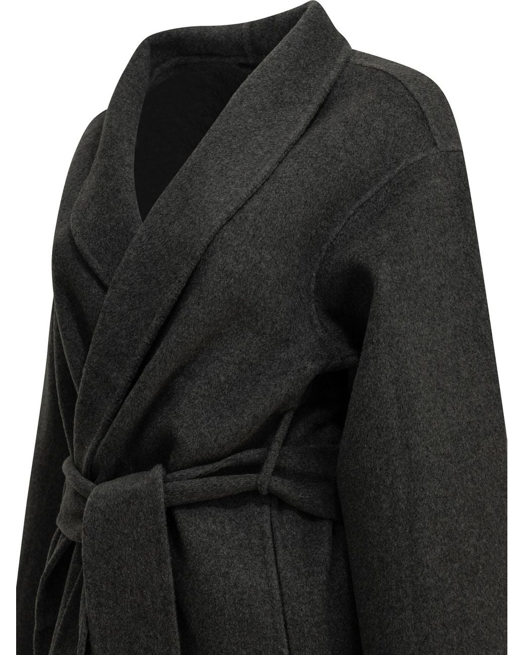 Almada Label Black "Mara" Long Coat