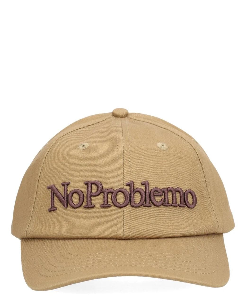 No Problemo Natural Baseball Cap