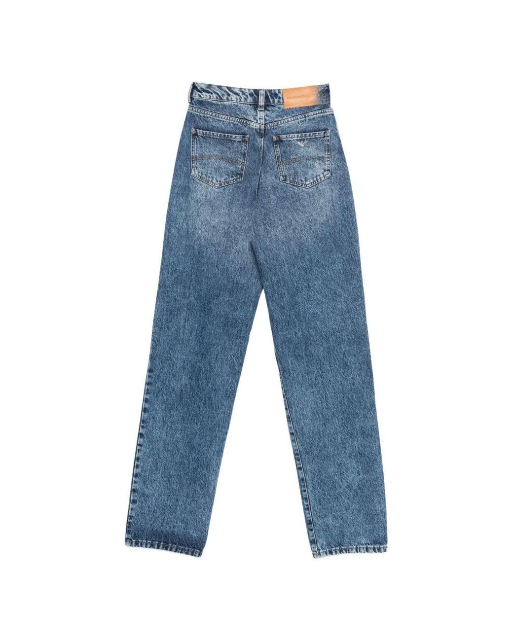 Emporio Armani Blue Denim Cotton Jeans