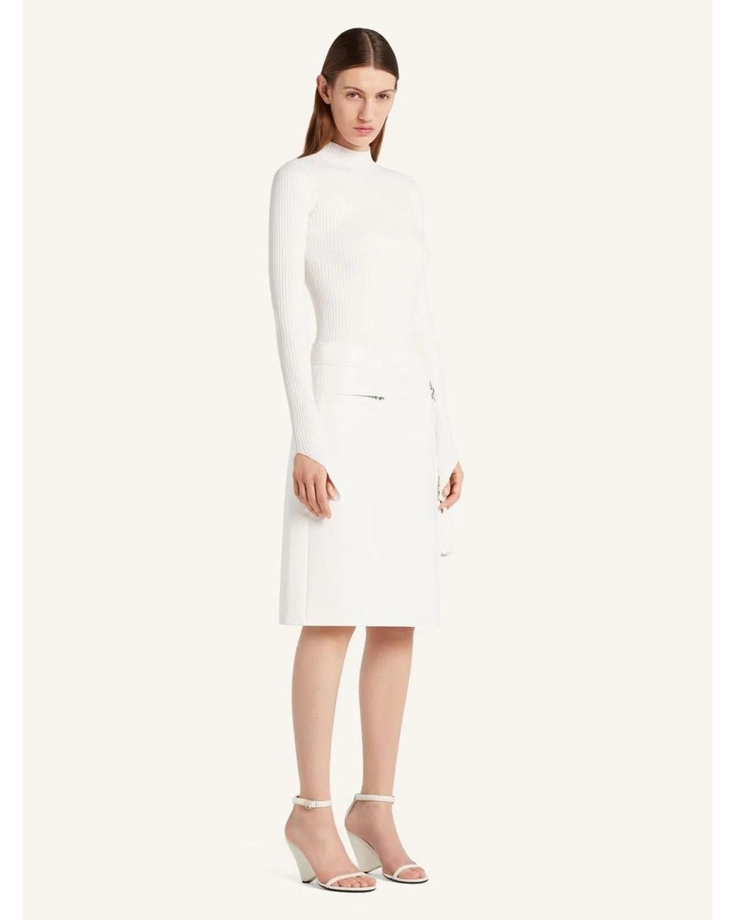 Courreges Natural Courregès Skirt