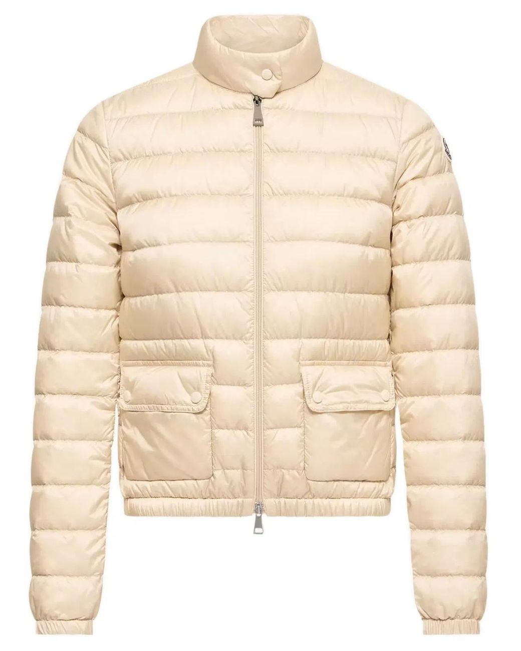 Moncler Natural Lans Packable Short Down Jacket