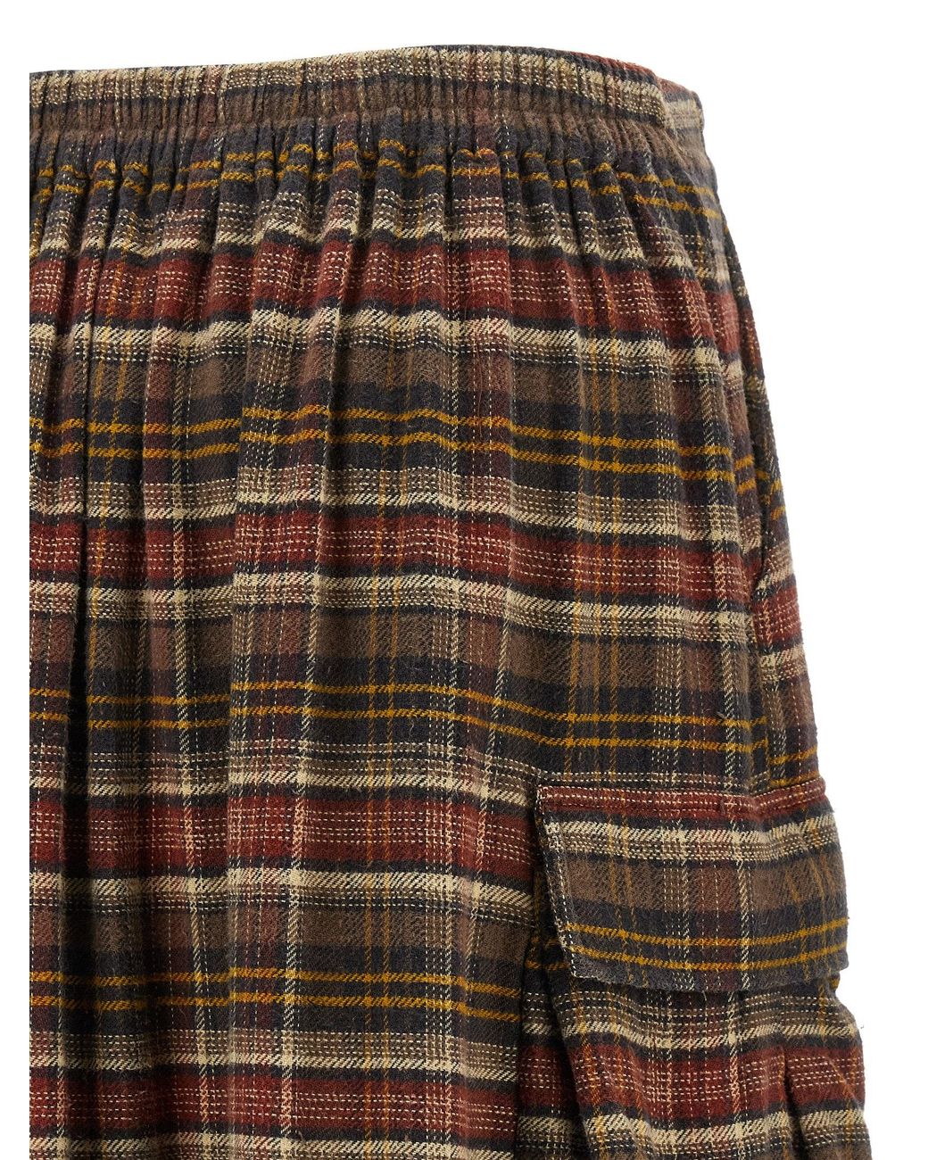 R13 Brown Cargo Skirt