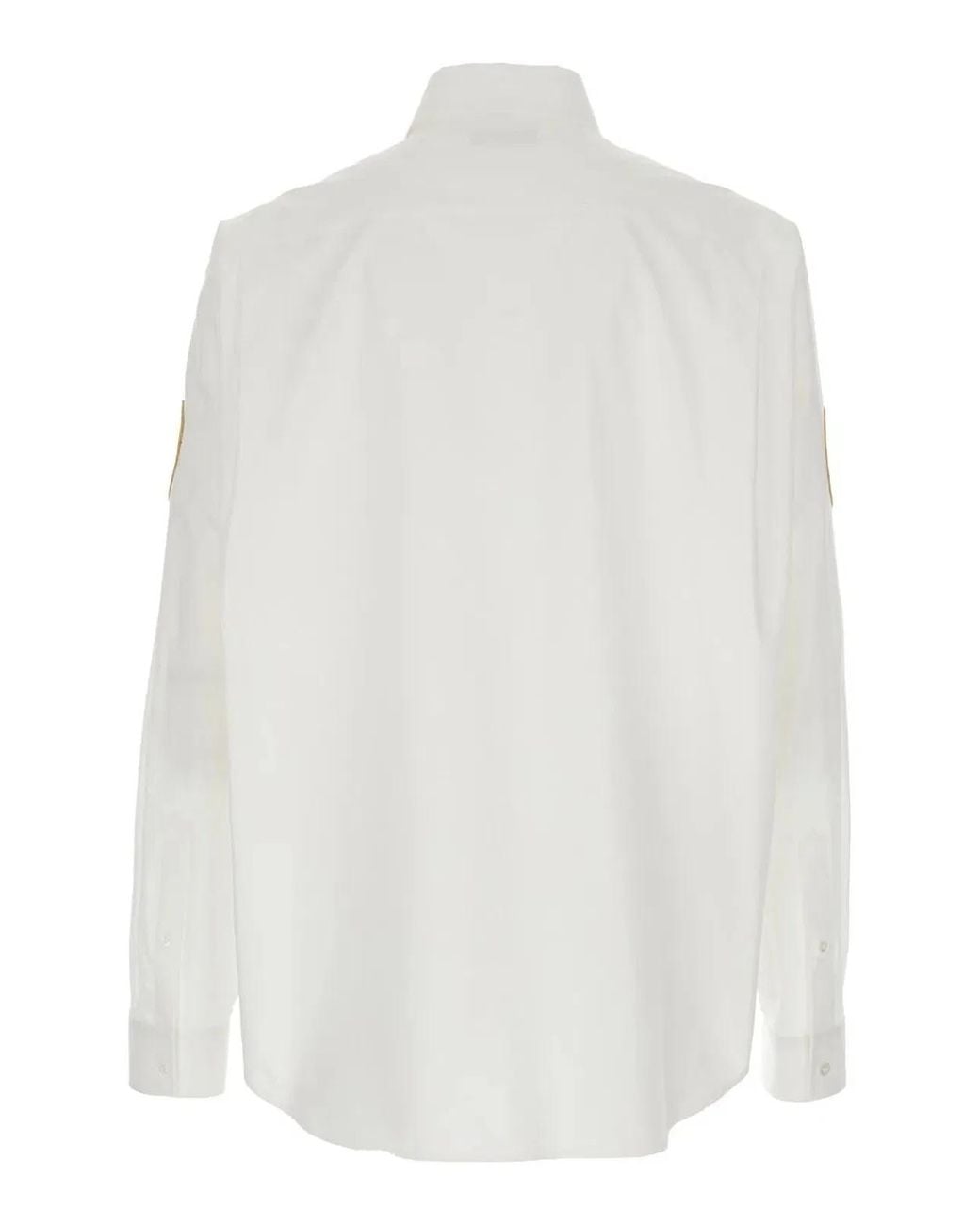 Balenciaga White Shirt With Logo for men