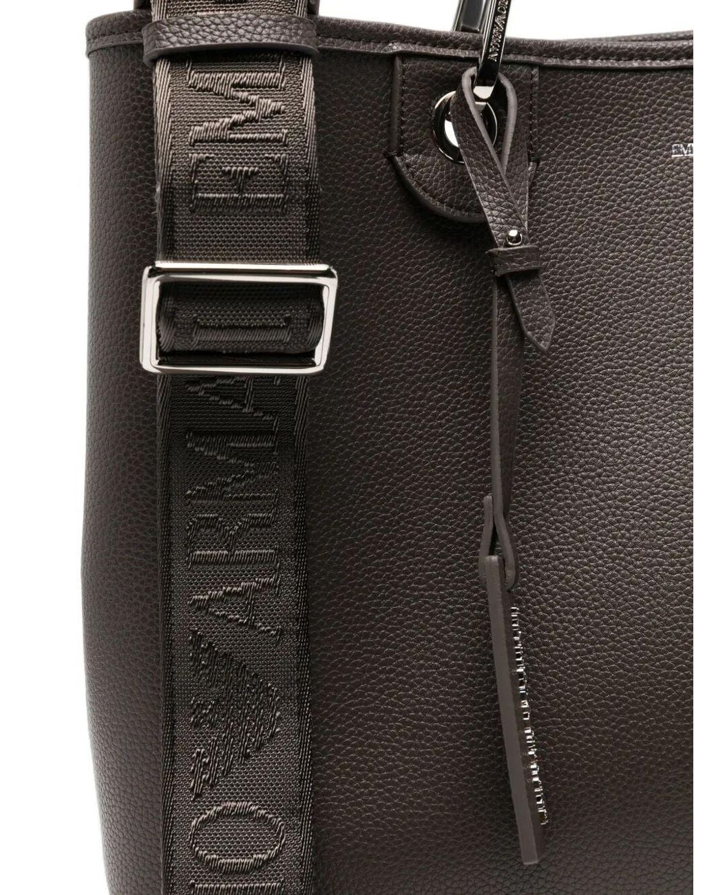 Emporio Armani Black Shopping Bag