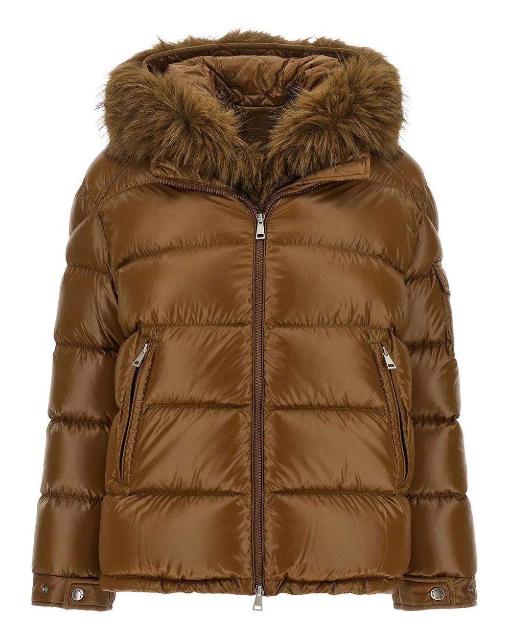 Moncler Brown 'Hypolais' Down Jacket