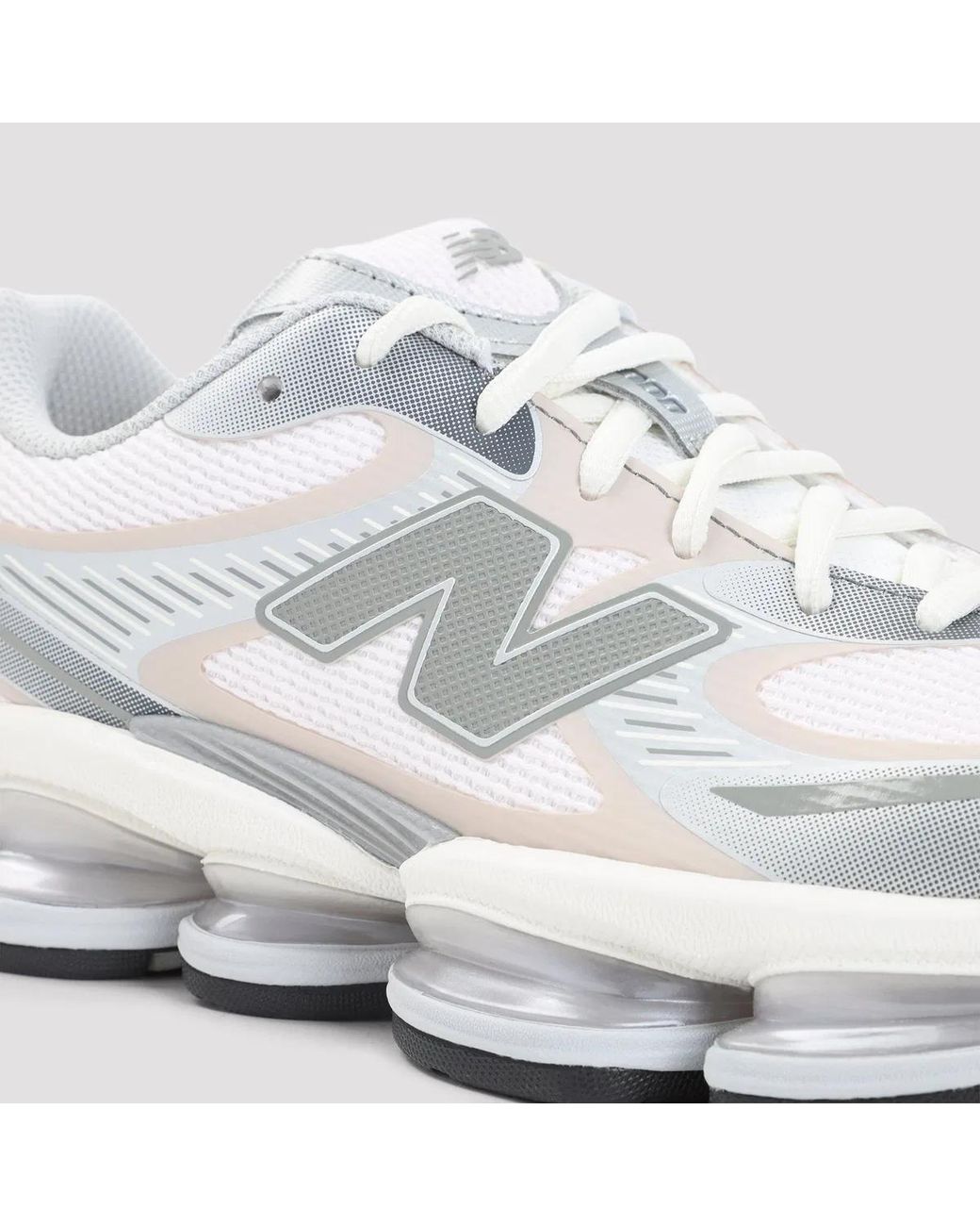 New Balance White 2000 Sneakers