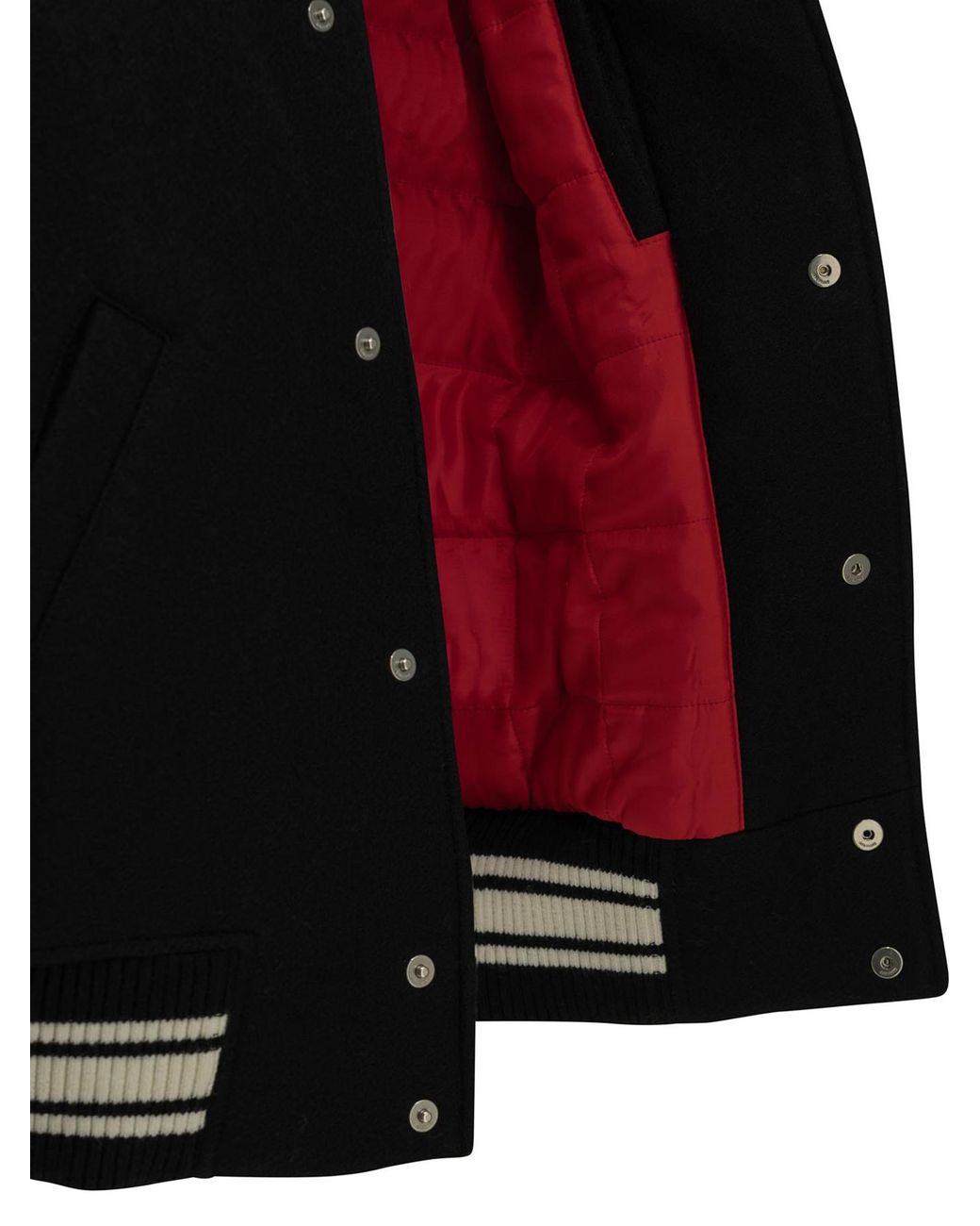 AMI Black And Padded Ami De Coeur for men