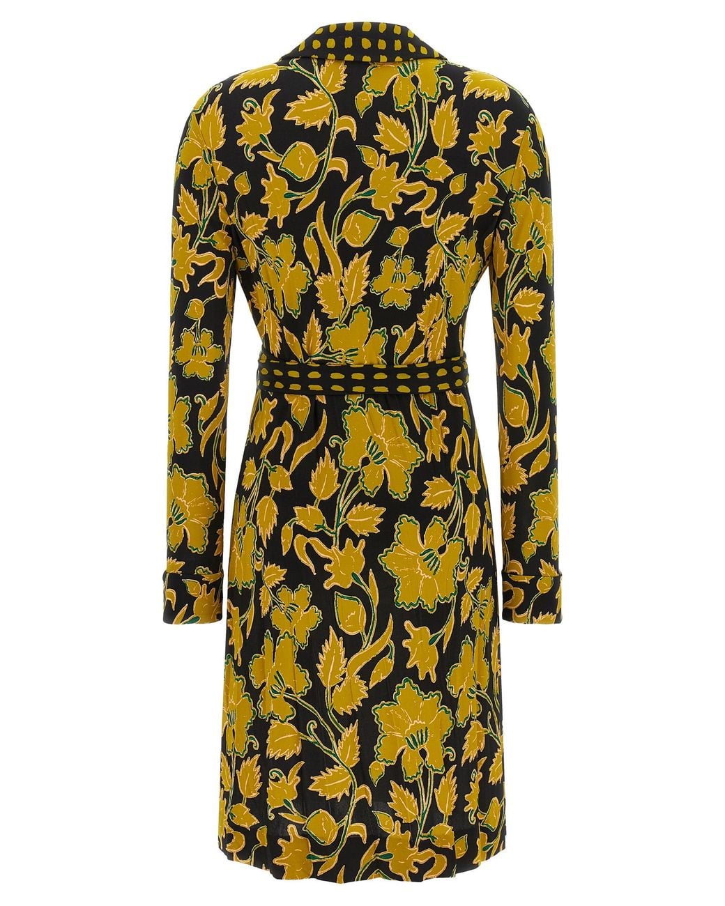 Diane von Furstenberg Yellow 'Tamara' Dress