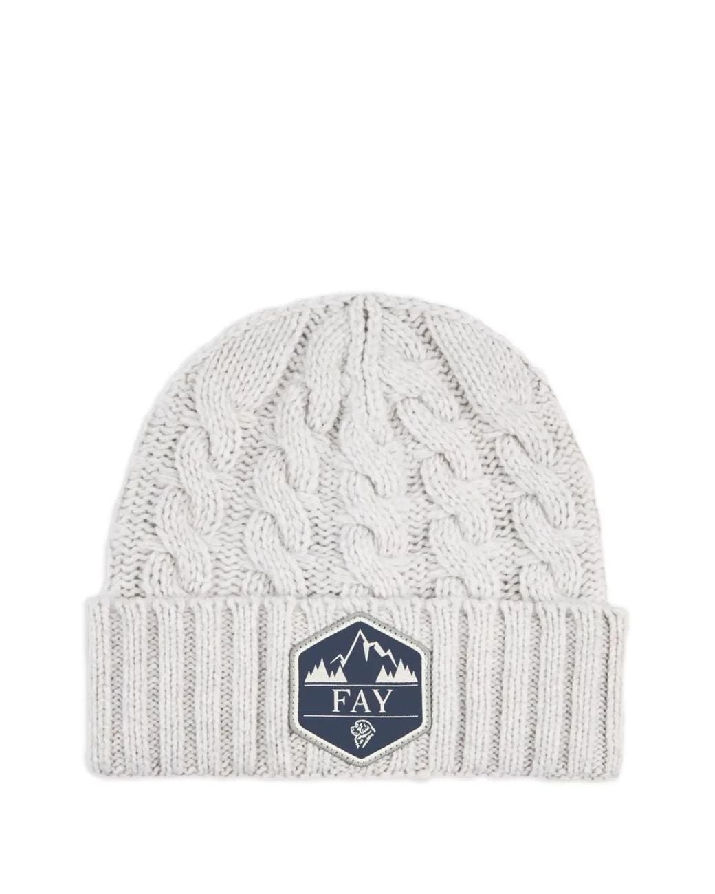 Fay Metallic Wool Hat for men