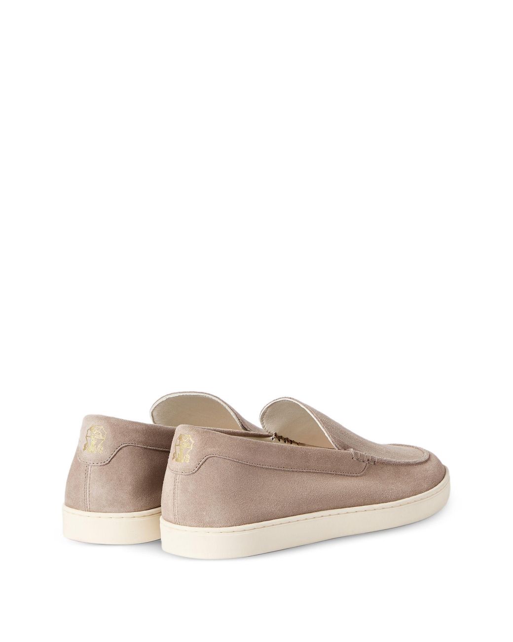 Brunello Cucinelli Multicolor Suede Loafers for men