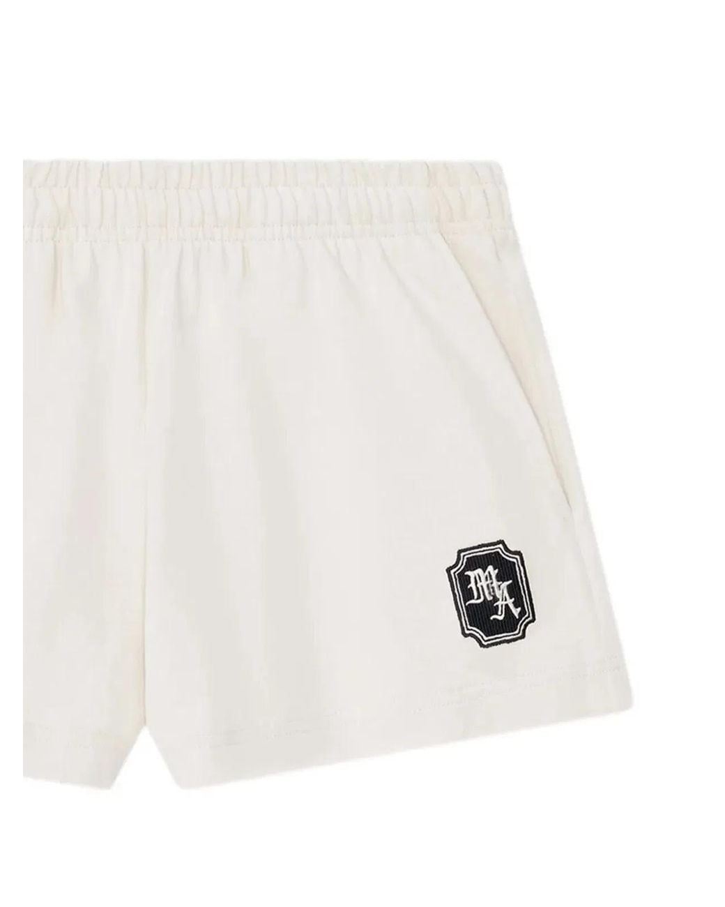 Amiri White "Ma Chateau" Sweatshorts