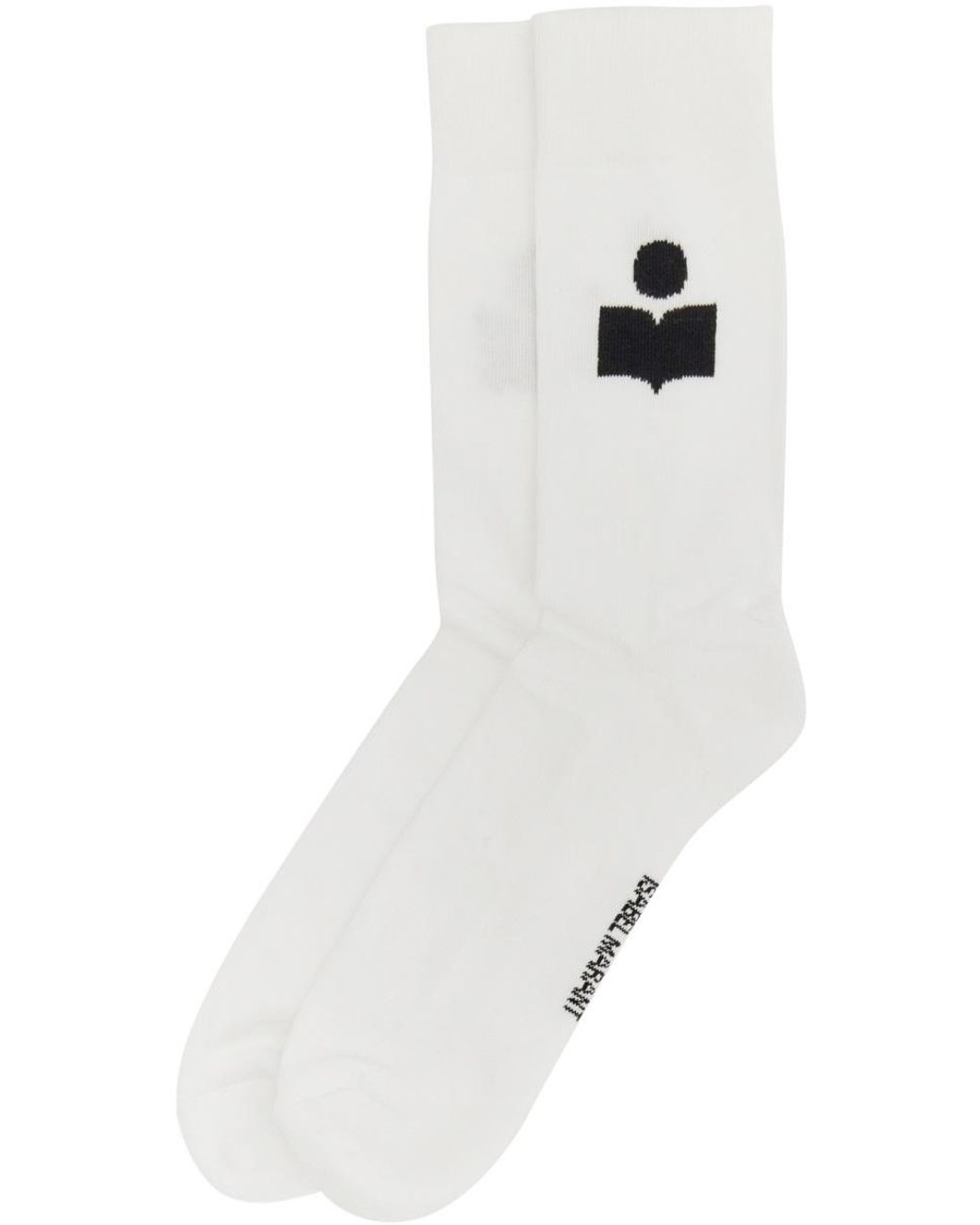 Isabel Marant White Calzini Siloki for men