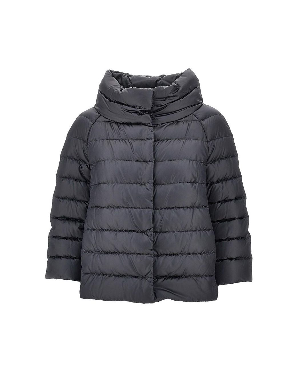 Herno Gray Eclipse Special Edition Sofia Down Jacket