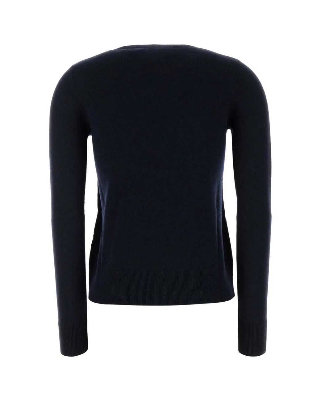 Max Mara Blue Max Mara S Midnight Wool Idoneo Sweater
