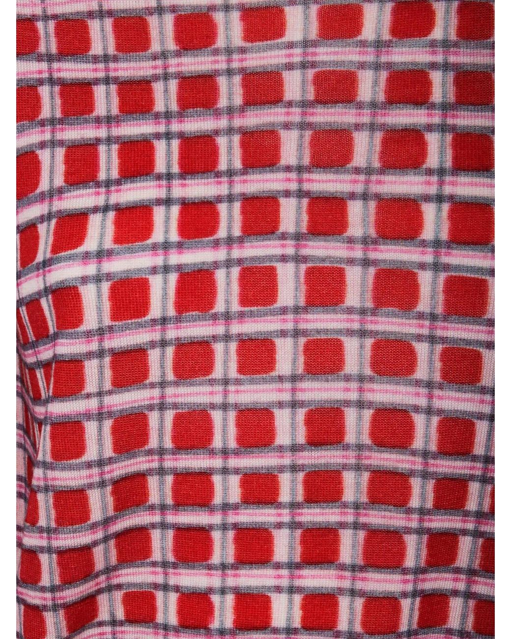 In bed with You Red Boatneck Printed Jumper