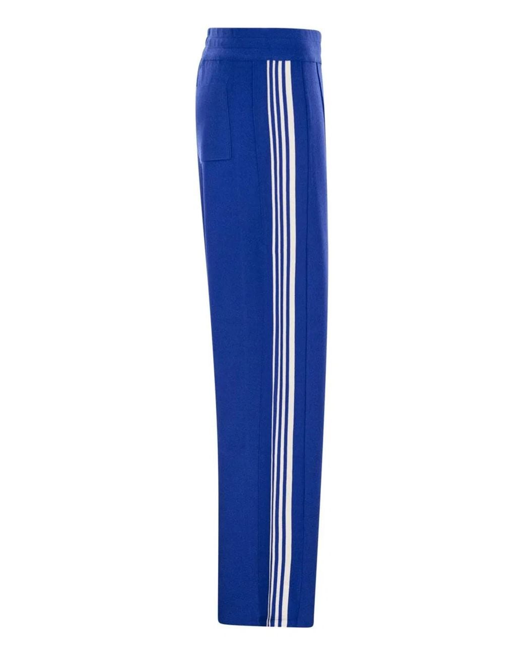 Autry Blue Knitted Viscose Joggers for men