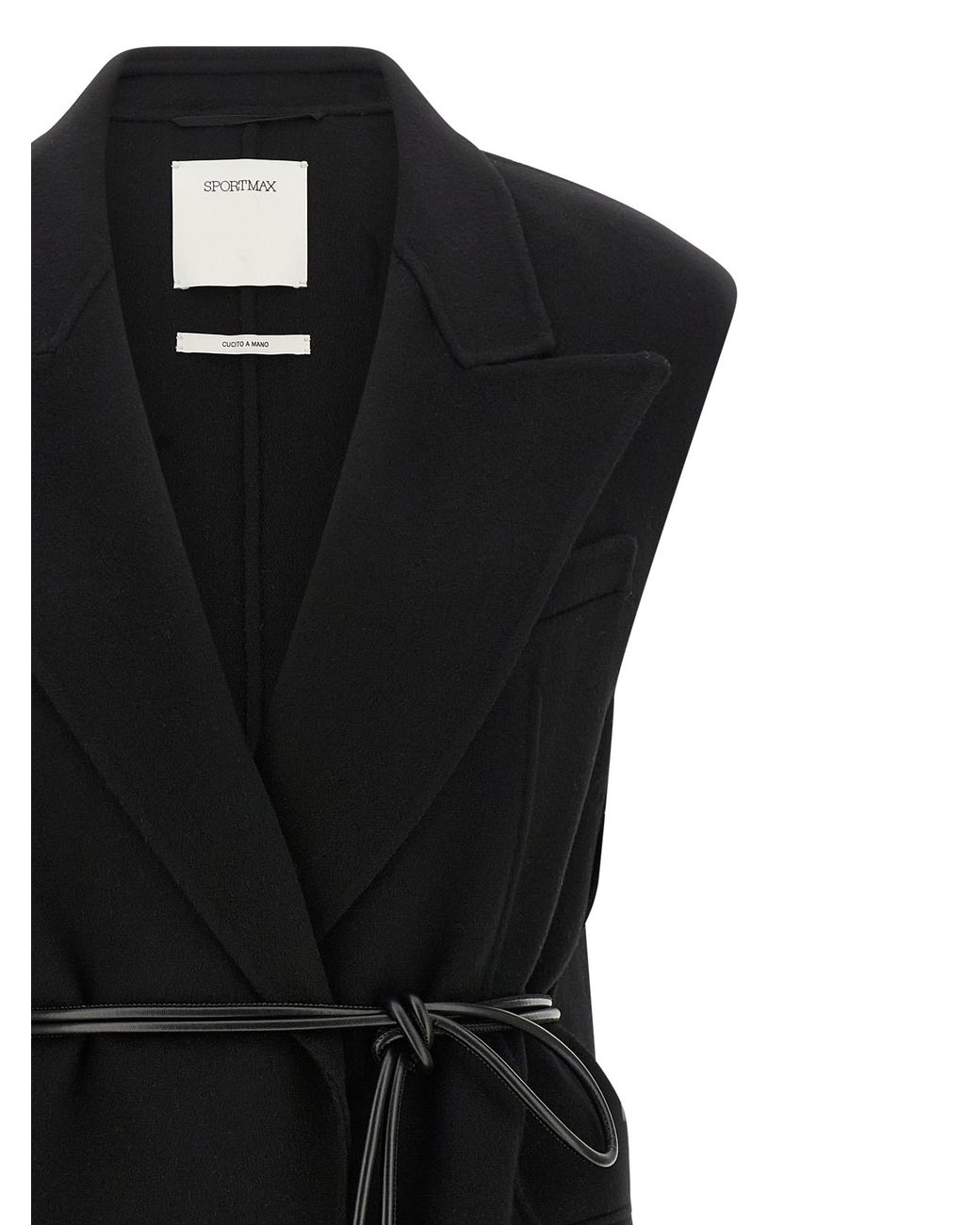 Sportmax Black 'Spxrapido' Blazer