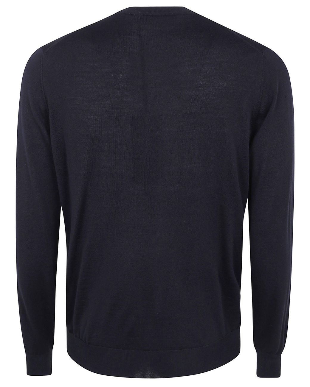 FILIPPO DE LAURENTIIS Blue Round Neck Sweater for men