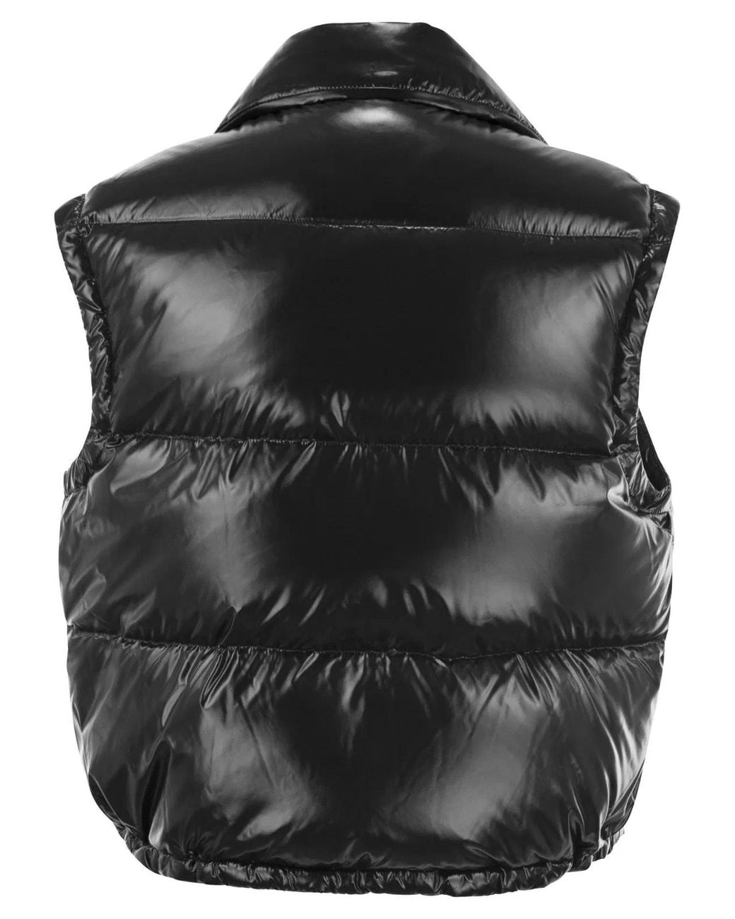 Fay Black 3-Hook Down Waistcoat