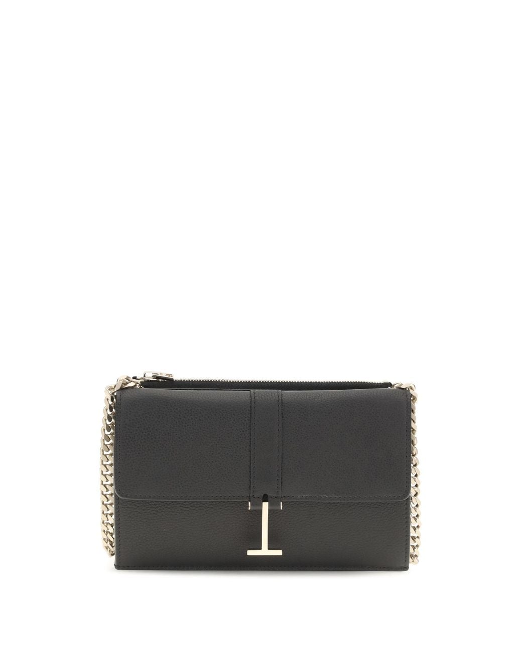 Tom Ford Gray Chain Shoulder Bag