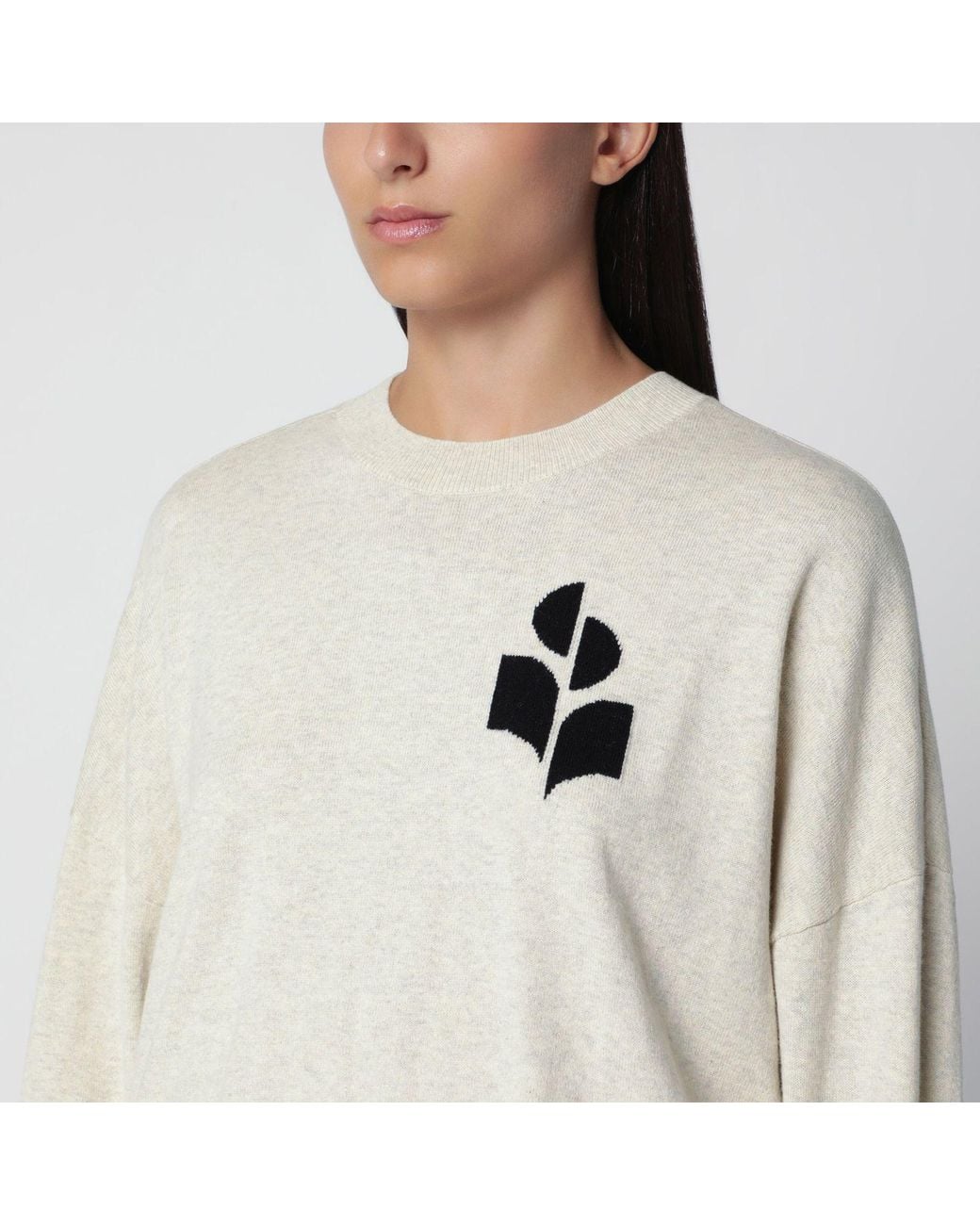 Isabel Marant Blue Isabel Marant Etoile Marisans Light Cotton And Wool Sweater