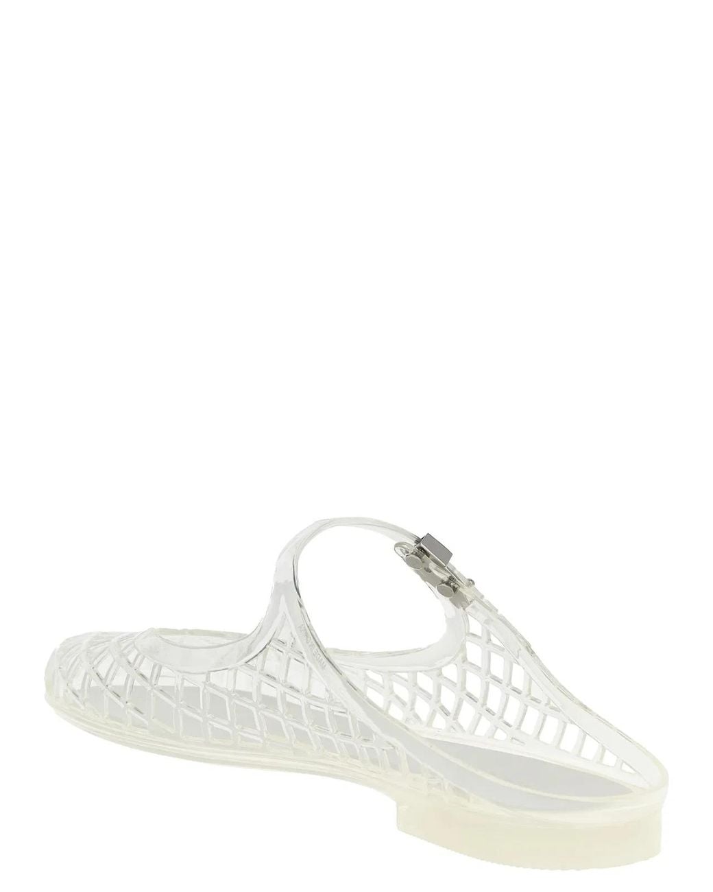 Tory Burch White Sabot