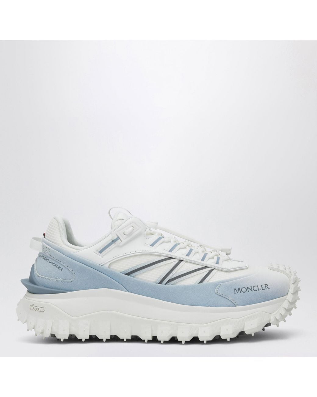 Moncler Blue Trailgrip Sneakers/Light With Vibram Megagrip Sole for men